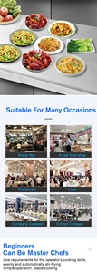เครื่องผัดข้าวอัตโนมัติแบบไฟฟ้าสำหรับร้านอาหารแก๊ส พร้อมฟังก์ชั่น<span class=keywords><strong>ทำ</strong></span><span class=keywords><strong>ไข่</strong></span> หั่น<span class=keywords><strong>ปลา</strong></span> สภาพใหม่ - Product Image 6