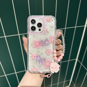 เคสโทรศัพท์ลายดอกไม้น่ารัก ป้องกันรอยขีดข่วน สำหรับ <span class=keywords><strong>OPPO</strong></span> Reno15 <span class=keywords><strong>Pro</strong></span> Max <span class=keywords><strong>ราคา</strong></span>ส่ง - Product Image 5