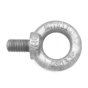 Độ chính xác chủ đề Eye Bolt din580 Hot Dip mạ kẽm M10 để <span class=keywords><strong>M20</strong></span> Vòng vít cho tải mang Carbon thép mắt nâng bu lông - Product Image 3