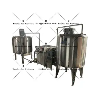 Milk Processing Line Yogurt Production Line Machine Dairy Processing Equipment For Supplier