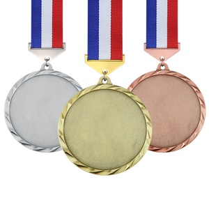 Médailles vierges LY : Approvisionnement direct usine, médailles personnalisées en alliage de zinc, artisanat en laiton, médailles sportives en métal argenté antique et or. - Product Image 1