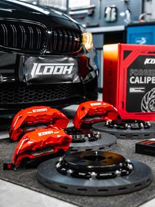 ICOOH Big Kit IC6 Discos de Freno Delanteros de Cerámica de Carbono 400x36mm para M3 M4 M2 F80 F82 F87 - Product Image 4