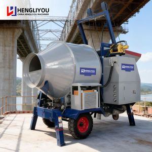 Hormigonera con Bomba de 20m³ <span class=keywords><strong>a</strong></span> 30m³/h, Autocargadora de Cemento, Arena y Grava con Bomba de Hormigón, Bomba de Cemento Portátil en Venta - Product Image 4