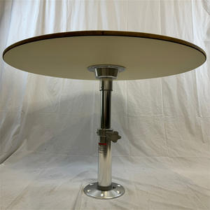 Star Pattern Round Teak Tabletop 795mm Diameter Popular Marine Accessories for Yacht & RV Cross-Border Seller - Product Image 4