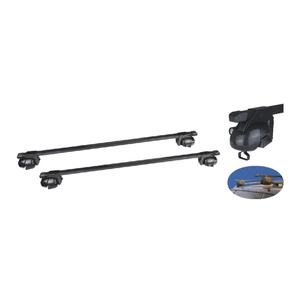 Barras cruzadas directas de fábrica, portaequipajes <span class=keywords><strong>universal</strong></span> para techo de coche, barras cruzadas, portaequipajes para exteriores instalado en el riel del techo - Product Image 1