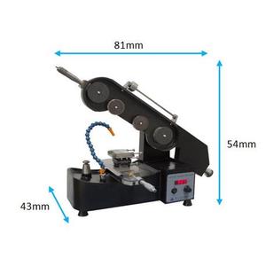 Micrómetro digital y <span class=keywords><strong>sierra</strong></span> de alambre de diamante <span class=keywords><strong>sin</strong></span> <span class=keywords><strong>fin</strong></span> de etapa de muestra ajustable de dos ángulos - Product Image 3