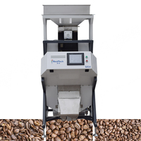 Chinese fabrikant koffiebonen kleur sorteermachine koffie kleur sorteerder