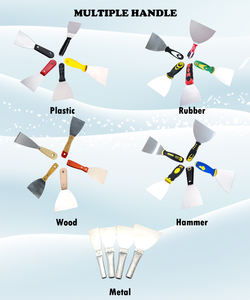 أعلى بيع المنتجات 2023 أحجام مختلفة سكينة معجون لينة قبضة المطاط مقبض واسعة سكينة معجون ل دريوال - Product Image 6