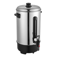 Bouilloire électrique et distributeur de café Hejiang 10L en acier inoxydable avec contrôle de température pour la maison, le camping-car, la voiture, l'hôtel, le bureau
