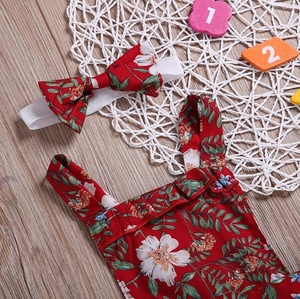 Alta cantidad <span class=keywords><strong>flor</strong></span> chica vestido Halter vestido para las niñas <span class=keywords><strong>boutique</strong></span> de bebé niña vestido de verano - Product Image 2