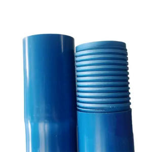 Tubería de <span class=keywords><strong>PVC</strong></span> Perforada Azul, Tubos Subterráneos <span class=keywords><strong>para</strong></span> la Recolección de Líquidos Filtrados, Anticorrosión, Duraderos, Ligeros, Estándar ISO - Product Image 4