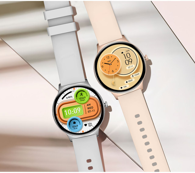 SW25 for Smart Watch Touch Screen AMOLED Display Heart Rate Monitoring Fitness Tracker Silicone Wireless Answer Calls