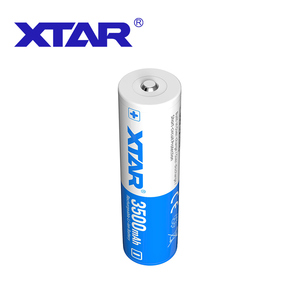 Batería Recargable de Litio XTAR 10A, 100% de Capacidad Real, Li-ion 3.6V 18650 3500mAh, para Linternas Tácticas de Buceo y Faros Delanteros - Product Image 2