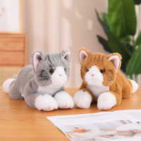 Peluches Adorables Chatons et Chiots en Gros, Jouets en Peluche Personnalisés, Super Doux, Coton PP Écologique, 31-50cm, Anniversaire, Maison