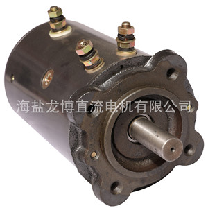 Moteur à courant continu à balais 1200W 12V 24V à montage sur bride à aimant permanent pour équipement mécanique W-9143 - Product Image 3