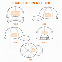 Gorra de Béisbol Étnica con Logotipo Personalizado, Gorras de Béisbol para Hombre, Gorras de 6 Paneles para Mujer, 100% Algodón Lavado, Gorras de Béisbol Retro de Primera Calidad