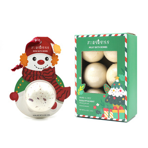 Bombas de Baño Personalizadas OEM con Ingredientes 100% Naturales, Estilo Adorable, Burbujas Relajantes, 3 Años de Duración, Empaque en Caja de Regalo para Damas - Product Image 4