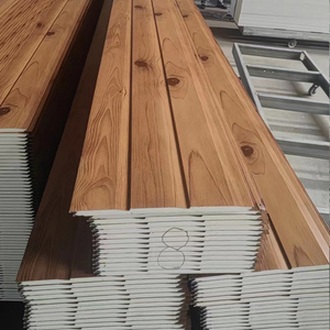 Polyurethane bên ngoài bức tường PU Tấm bánh sandwich trang trí màu thép <span class=keywords><strong>siding</strong></span> - Product Image 3