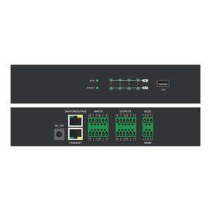 Processeur audio Dante DSP FHB <span class=keywords><strong>MU</strong></span>-44D 4x4 avec AEC AFC ANS et double <span class=keywords><strong>carte</strong></span> <span class=keywords><strong>son</strong></span> USB - Product Image 1