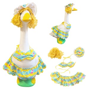 Directo de Fábrica, OEM/ODM Personalizado, Ropa Goose, Nuevo Conjunto de Bikini Hawaiano 2026, <span class=keywords><strong>Camisa</strong></span> de 74g, Bikini de 55.7g - Product Image 1