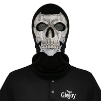 Masque Tactique Militaire Crâne pour Cosplay, Accessoire de Jeu de Rôle, Halloween et Escape Room