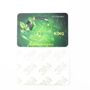 Hoonni Car Fuel Saving Card Negative Ions Terahertz 12000cc New Energy Fuel Saving card With Oppbag