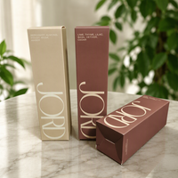 Boîte d'emballage de luxe mate pour diffuseur à bâtonnets, avec logo personnalisé en relief, boîte en papier longue durée pour flacon de parfum d'intérieur