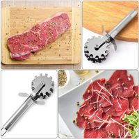 Attendrisseur à viande en acier inoxydable pour attendrir et détendre la viande, outil de martelage pour la viande