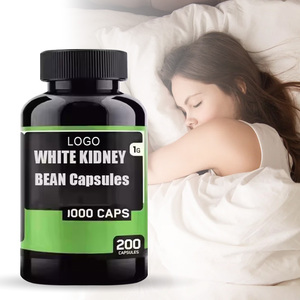 Supplément de soins de santé Magnésium Threonate Capsules d'extrait de haricot blanc Soutient la mémoire et les pilules de mise au point - Product Image 1