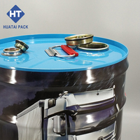 Baril en acier de 5 gallons 20L utilisé pour l'huile Tambour en métal d'huile de seau d'étain à tête fermée de 25L