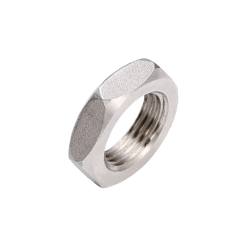 Шестигранная гайка из нержавеющей стали, 3/8 дюйма, BSP, женская, тонкая фиксирующая гайка, задняя гайка