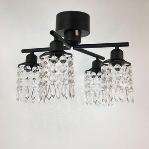 Metal Industrial Style LED Ceiling Iron Glass Farmhouse Chandelier Lighting for <b>Dining</b> Room Kitchen Modern Offices Pendant <b>Light</b> - Product Image 6