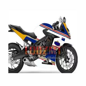 Corps d'injection pour <span class=keywords><strong>HONDA</strong></span> CBR <span class=keywords><strong>650</strong></span> CBR650 <span class=keywords><strong>F</strong></span> R 100LQ.113 CBR650R 650R CBR650F 21 22 23 CBR-650F 2021 <span class=keywords><strong>2022</strong></span> 2023 Carénage blanc bleu - Product Image 1