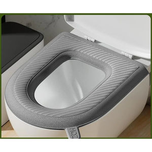 Funda Adhesiva Impermeable Universal Reutilizable de EVA para Asiento de Inodoro con Accesorios de Baño y Decoración WC al por Mayor - Product Image 6