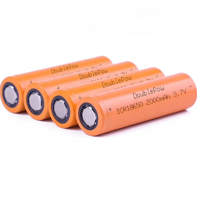 10C שיעור גבוה פריקה 2000mah 3.7v icr 18650 נטענת li יון