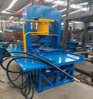 Machine à fabriquer des blocs de ciment en plastique recyclé hydraulique entièrement en plastique, machine à fabriquer des briques en plastique recyclé