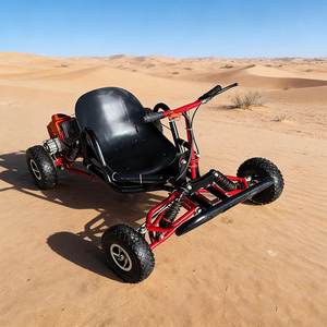 Nouveau kart tout-terrain 90cc à essence, pédale, <span class=keywords><strong>vélo</strong></span> de drift sur la plage avec moteur à deux temps, kart de drift en plein air avec pièces et accessoires - Product Image 2