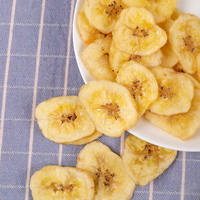 Chips de banane VF Banane fraîche frite sous vide Vente en gros Séchage Chips sains Fruits déshydratés Snack aux fruits chinois Vente à chaud