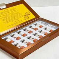 Boîtes cadeaux de luxe en papier de qualité supérieure pour flacons de peptides de 3 ml, 5 ml, 10 ml, ensemble d'emballage pour flacons de recharge