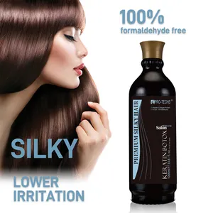 Traitement capillaire à la kératine brésilienne lissante et adoucissante <span class=keywords><strong>Pro</strong></span> <span class=keywords><strong>Tech</strong></span> 250 ml, collagène organique, sans sulfate, huile de rose, menthe poivrée - Product Image 6