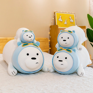Peluche <span class=keywords><strong>Bare</strong></span> <span class=keywords><strong>Bear</strong></span>, Cuscino di Peluche, Animale Imbottito, Simpatico Pinguino Cartone Animato, Giocattolo di Peluche, Ingrosso per Macchine Artiglio e Coin-Operate - Product Image 2