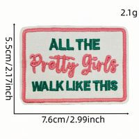 Écussons brodés personnalisés avec citation drôle, à thermocoller ou à coudre, badges personnalisés pour vêtements, chapeaux, sacs, vestes, accessoires DIY