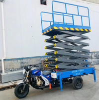 6m 8m 10m 12m 14m 16m moto aérienne 500kg capacité de charge hydraulique électrique Mobile ciseaux ascenseur pour entrepôt