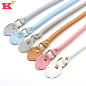 Tay cầm túi xách bằng da thật 40cm/50cm/60cm, dây đeo vai, tay cầm thay thế cho túi xách, phụ kiện tự làm - Product Image 3