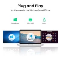 Lector de Tarjetas UGREEN USB 3.0 a SD, Micro SD, TF, Adaptador de Tarjetas de Memoria para PC, Accesorios para Portátiles, Lector de Tarjetas Múltiple Inteligente