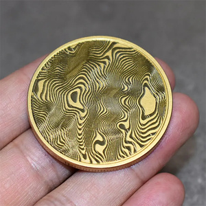 Pièce vierge en laiton usinée CNC, moletée diamant, pour gravure artisanale DIY - Product Image 5