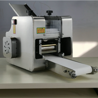 Petite machine automatique de fabrication de feuilles de raviolis, moteur 220V pour usage en restaurant, production de samosas, momos, siomais, wontons et pâtes