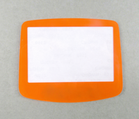 Protection d'écran en plastique coloré pour GameBoy Advance (GBA) – Remplacement de la coque extérieure et accessoires