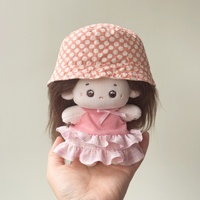 Accessoires de poupée en tissu tendance personnalisés pour le modèle SQ080, vêtements et chapeau en peluche pour poupée qui pleure, à partir de 14 ans, vente en gros