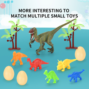 Juguete Educativo Realista de Animales del Desierto, <span class=keywords><strong>Mini</strong></span> Dinosaurio de Plástico Colorido y Seguro con Huevo - Product Image 4
